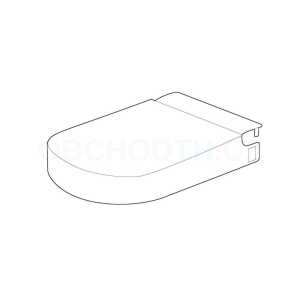 Kryt nohou Thule 55836 pro korbičku Thule Bassinet 3 Dark Slate