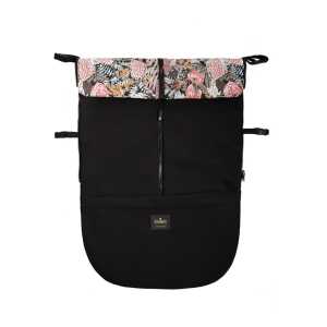 Jarní/Podzimní nepadací deka Emitex ZIBIE Black + Poppy