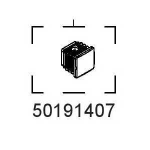 Koncovka hranatá 1" 50191407