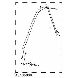 Uchycení horního rámu LH 40105069