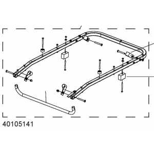 Spodní rám 40105141