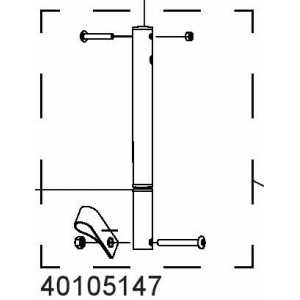 Spodní zadní rám pravý 40105147