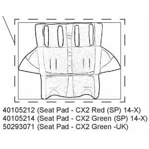 Podložka Green CX2 40105214