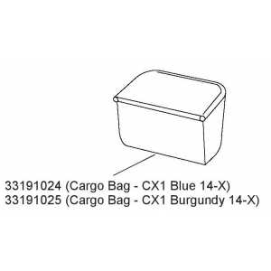 Přepravní koš Burgundy CX1 33191025