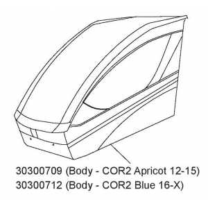 Tělo Apricot Corsaire 2 30300709