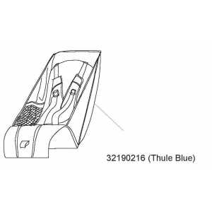 Sedátko Thule Blue Thule 32190216