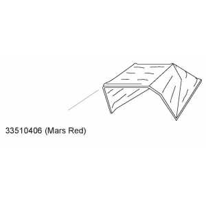 Stínítko Mars Red Thule 33510406