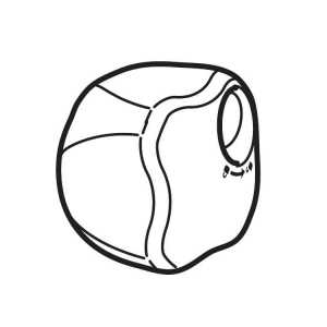 Thule Lockable knob XT w/o lock 52739