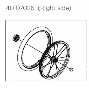 Thule Wheel Assembly R 18" 40107026