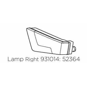 Lampa pravá Thule 52364 pro nosič Thule 931014