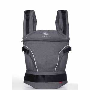 Dětské nosítko Manduca Pure Cotton Dark Grey