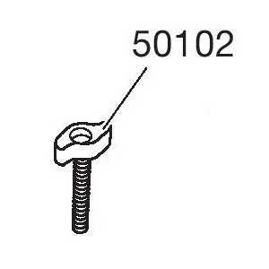 Šroub s utahovací matici Thule 50102