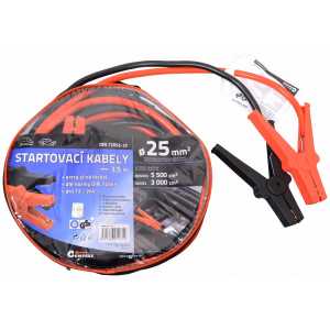 Startovací kabely 25 délka 3,5m TÜV/GS