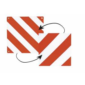 Reflexní ALU tabule - označení nákladu Itálie / Španělsko oboustranná