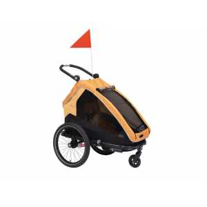 XLC dětský vozík za kolo 20 Mono S, marigold, anthrazit