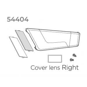 Kryt lampy pravý Thule 54404