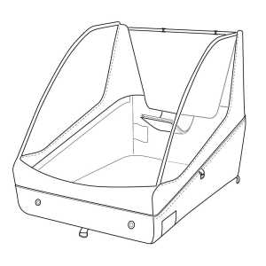 Thule Body Aegean Blue - Thule Courier 54797