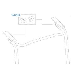 Thule Foot Pads Upper 54291