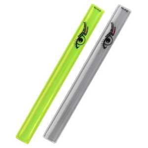 Compass Pásek reflexní ROLLER 2ks žlutý / stříbrný