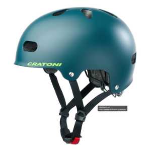 Dětská helma CRATONI C-Matte Petrol Matt S/M (54-58cm) 2023