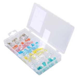 Pojistky nožové MINI sada Compass 120 ks 7,5 / 10 / 15 / 20 / 25 / 30 Amp