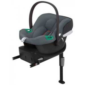 Autosedačka Cybex Aton B2 i-Size + BaseOne Steel Grey dark