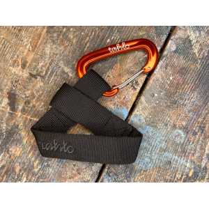 POUTKO TAHLO s karabinou PREMIUM Černo Černé