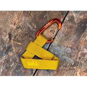 POUTKO TAHLO s karabinou PREMIUM Sakra Žluté