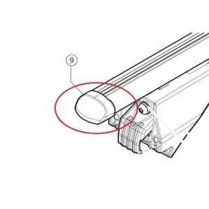 ND 4ks boční krytka tyčí Modula Smart Bar