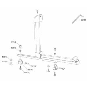Thule 50353 k nosiči lyží