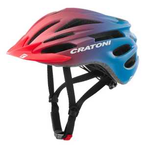 Dětská helma CRATONI Pacer Junior Red/Blue matt 2024 - S/M (54-58 cm)