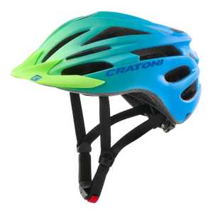 Dětská helma CRATONI Pacer Junior Green/Blue matt 2024 - S/M (54-58 cm)