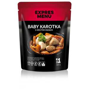 Expres Menu baby karotka s krůtím masem 300g