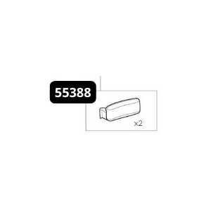 Clips for license plate holder Thule 55388