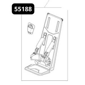 Removeable seat Thule 55188