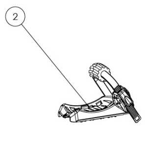 Fast bike Cradle assembly SX Aurilis 4008710